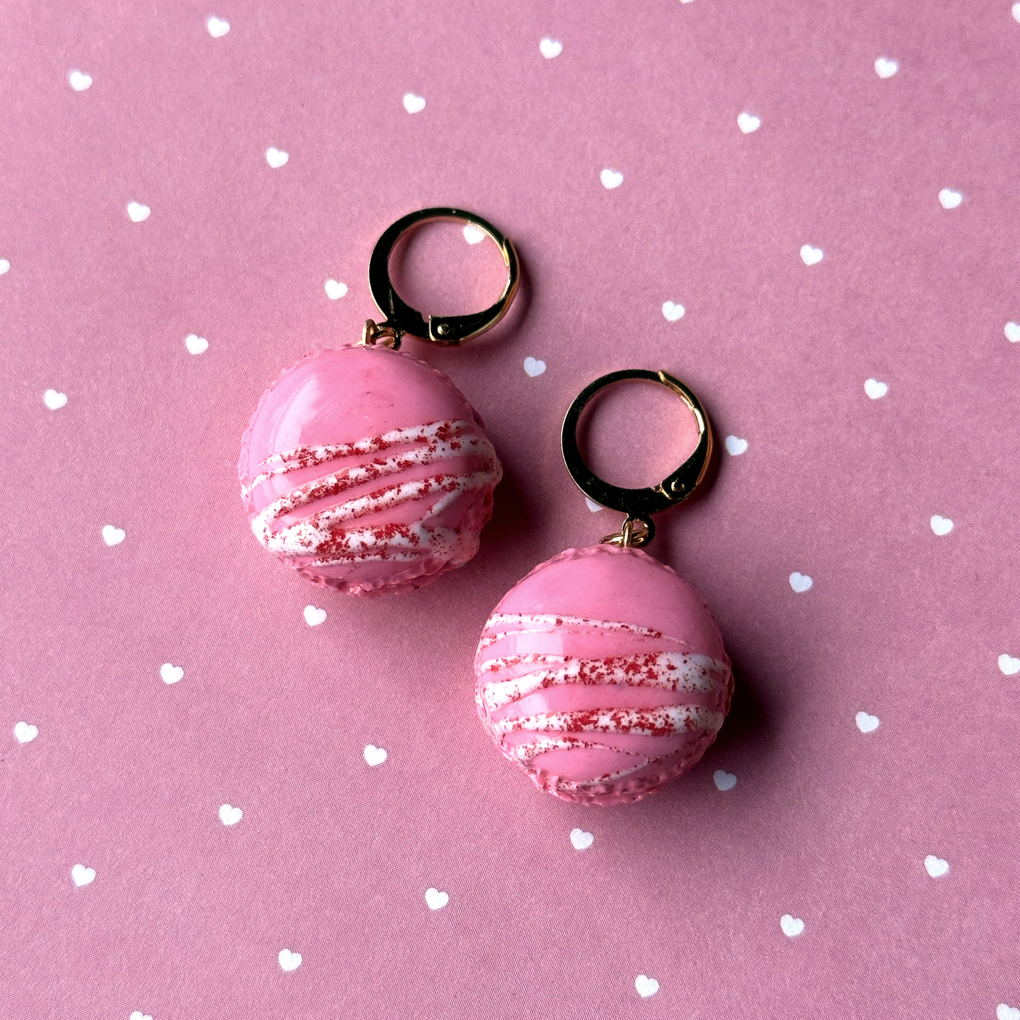VALENTINE MACARON ***SINGLE*** EARRING