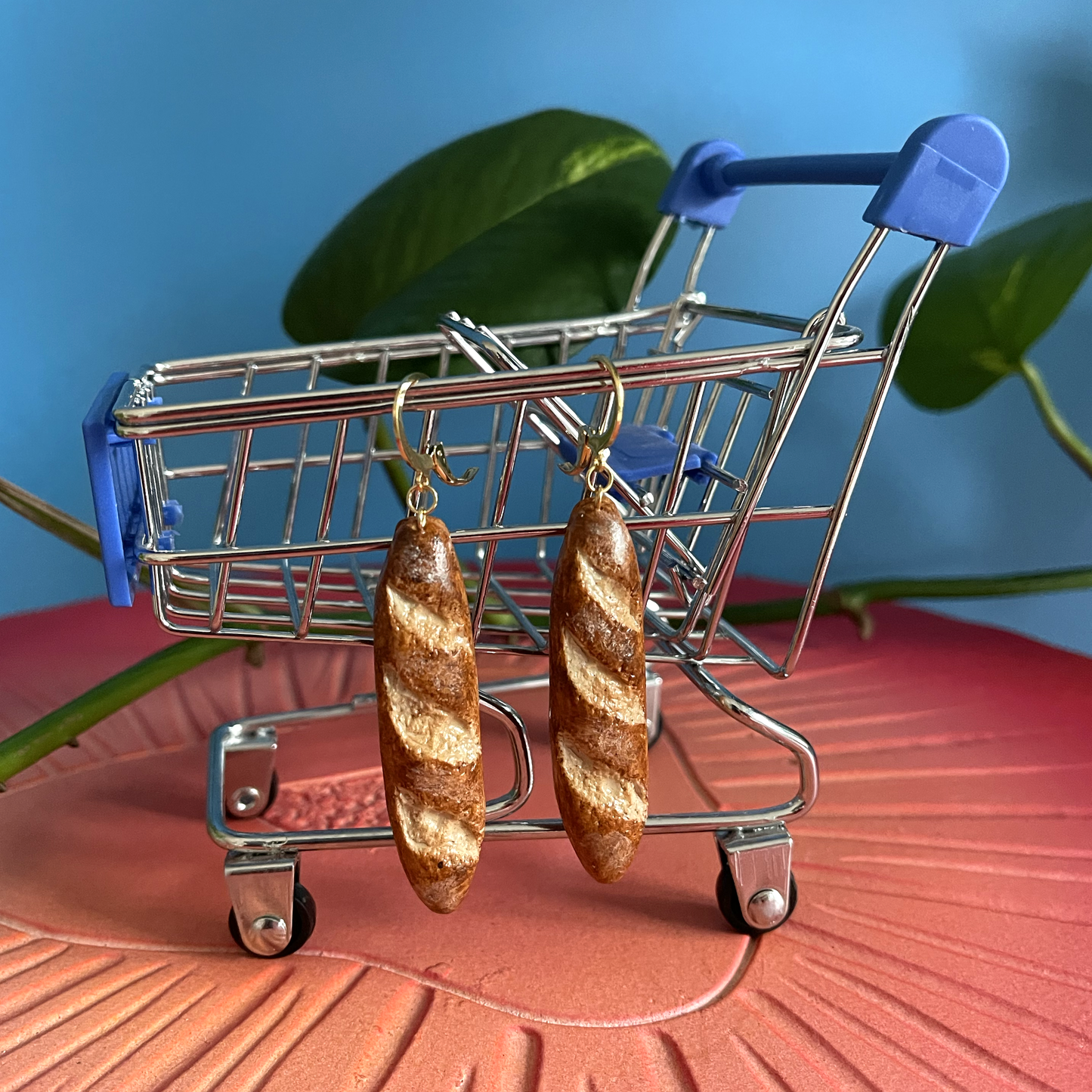 BAGUETTE CHARM ***SINGLE*** EARRING