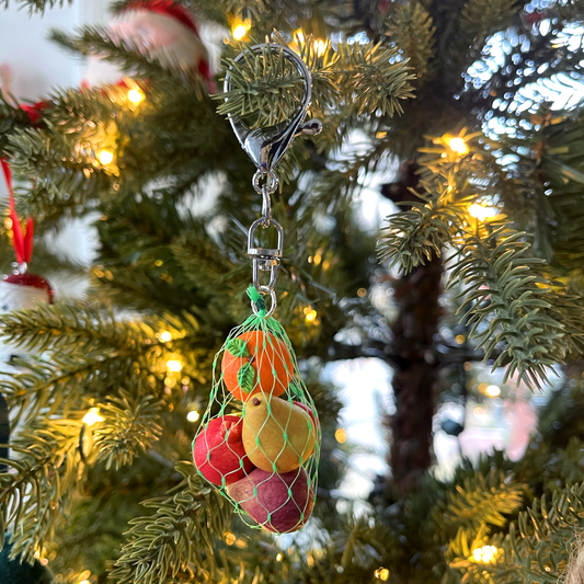FESTIVE PRODUCE BAG *BAG CHARM* (LIMITED EDITION)