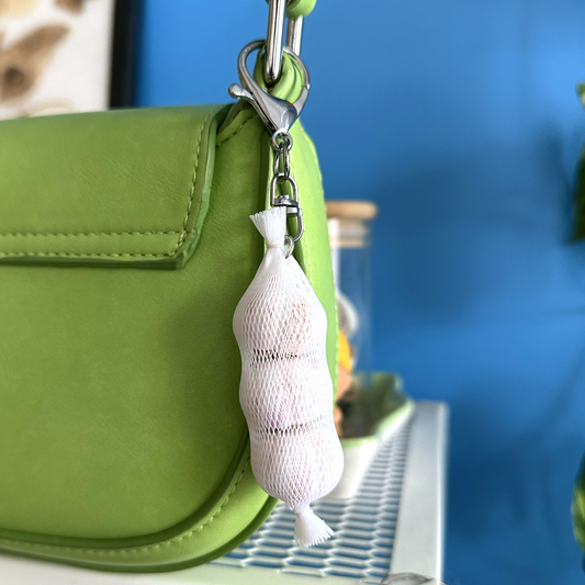 GARLIC PRODUCE BAG *BAG CHARM*