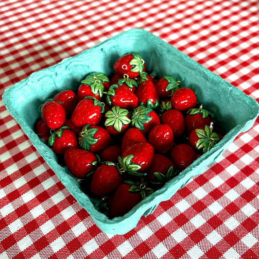 STRAWBERRY CHARMS ***SINGLE*** EARRING