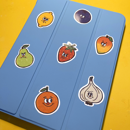 FRUITY STICKER PACK (+ INDIVIDUAL)