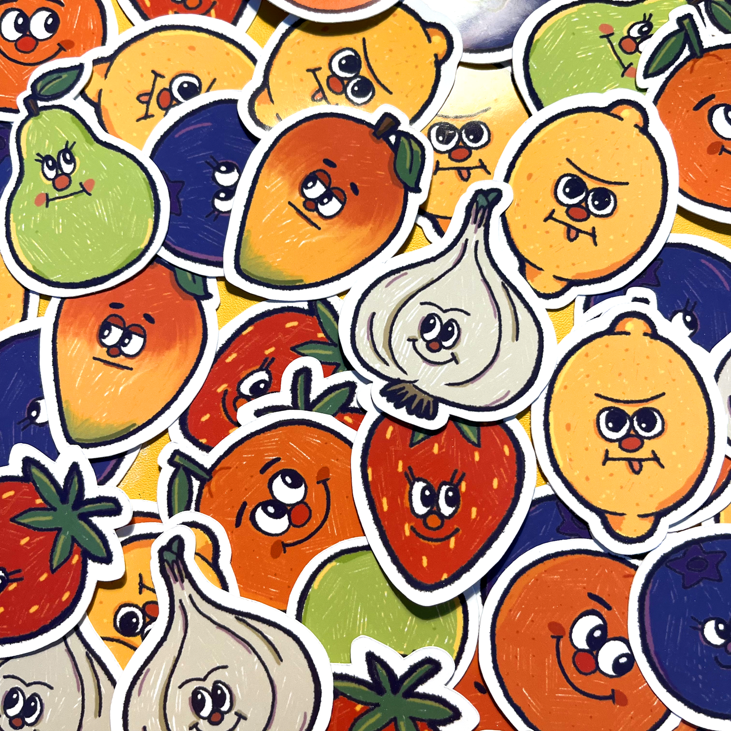 FRUITY STICKER PACK (+ INDIVIDUAL)