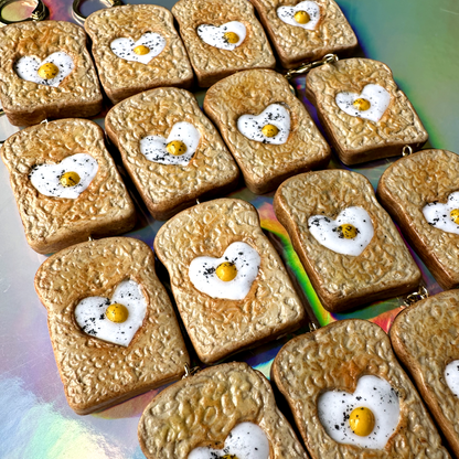 HEART IN TOAST ***SINGLE*** EARRING