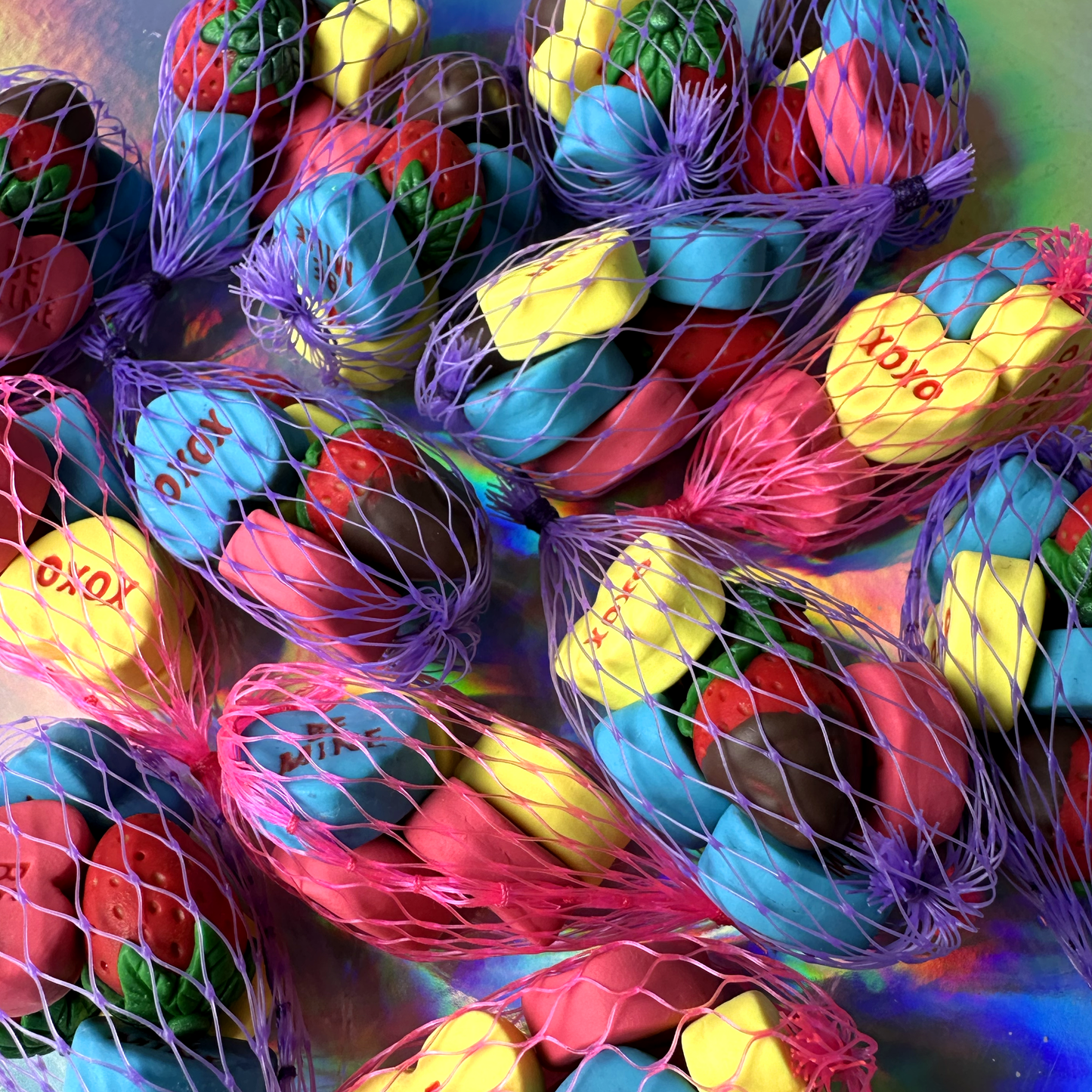 CONVERSATION HEART *BAG CHARM*