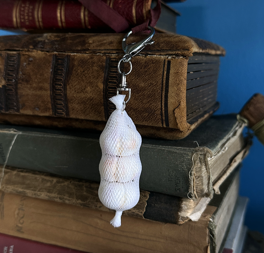 GARLIC PRODUCE BAG *BAG CHARM*