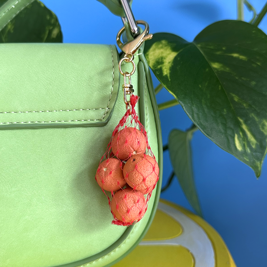 GRAPEFRUIT PRODUCE BAG *BAG CHARM*