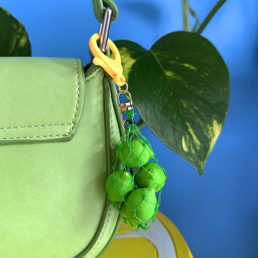 LIME PRODUCE BAG *BAG CHARM*