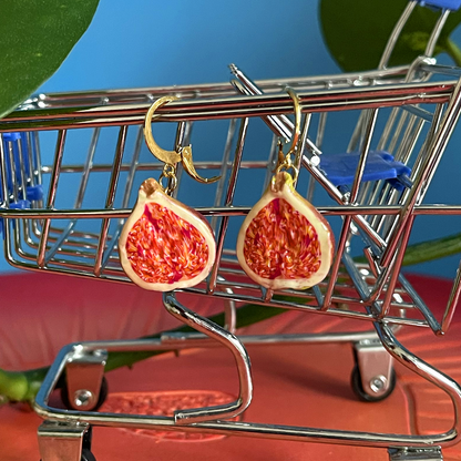 FIG CHARMS ***SINGLE*** EARRING